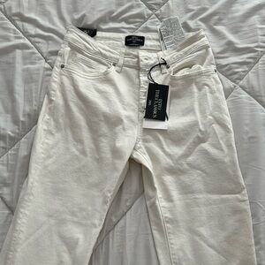 Zara white flare jeans